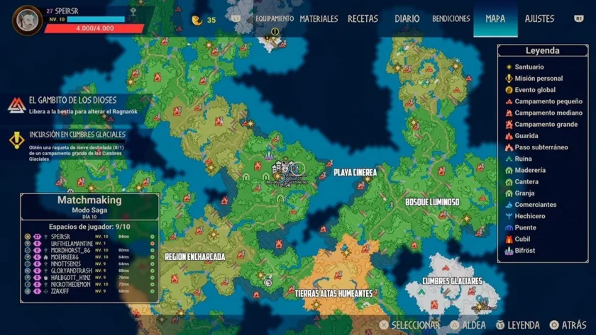 Biomas de Tribes of Midgard