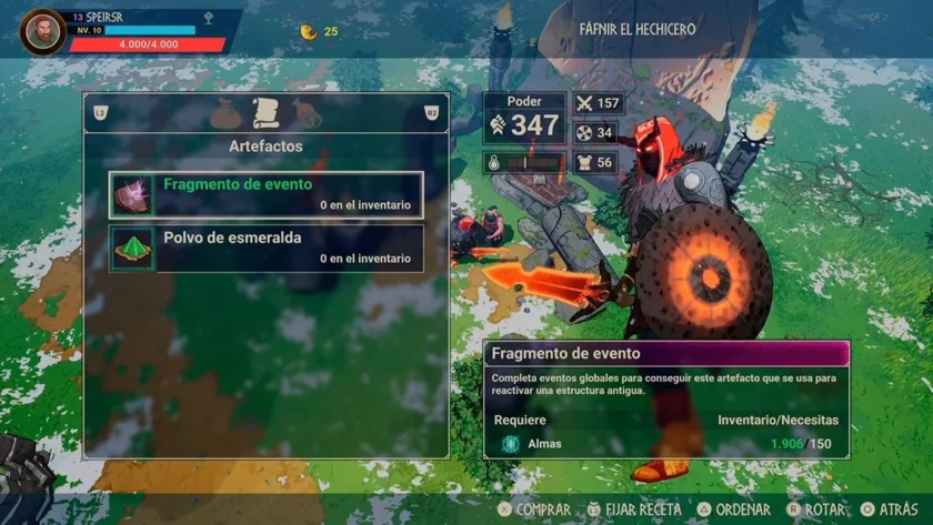 Hechicero del Bosque luminoso en Tribes of Midgard