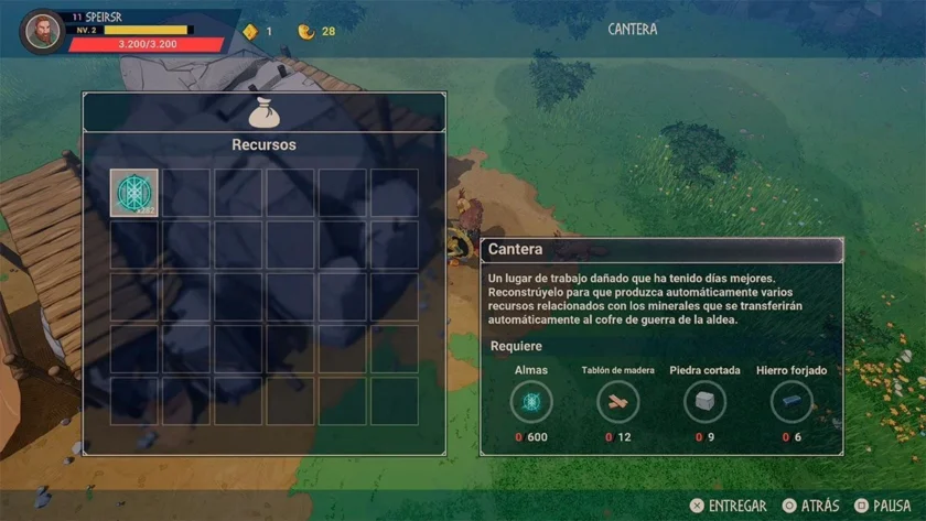 Cantera de Tribes of Midgard
