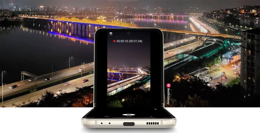 largo exposicion samsung galaxy z flip 3
