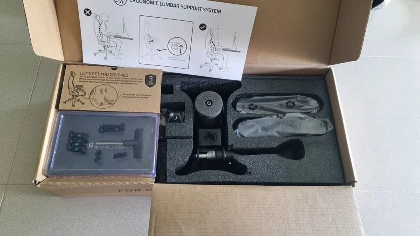 caja de accesorios razer iskur