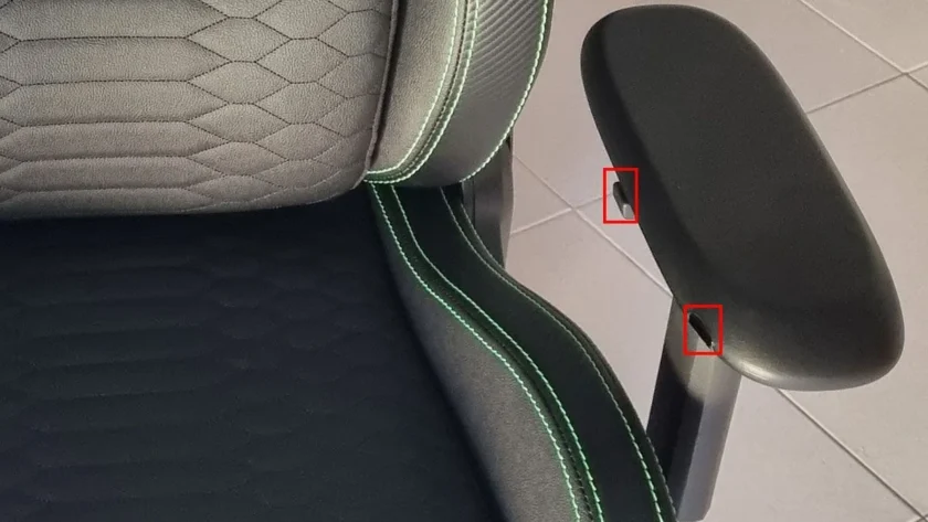 reposabrazos razer iskur bloqueo