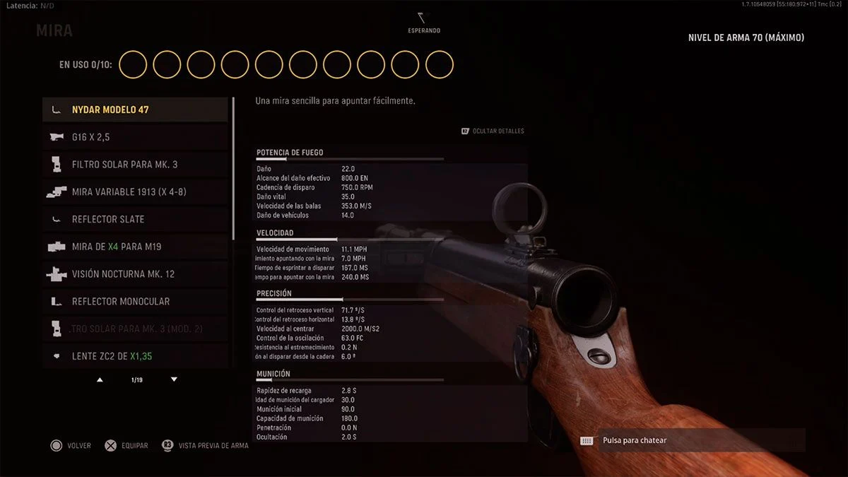 type 100 mejor subfusil vanguard
