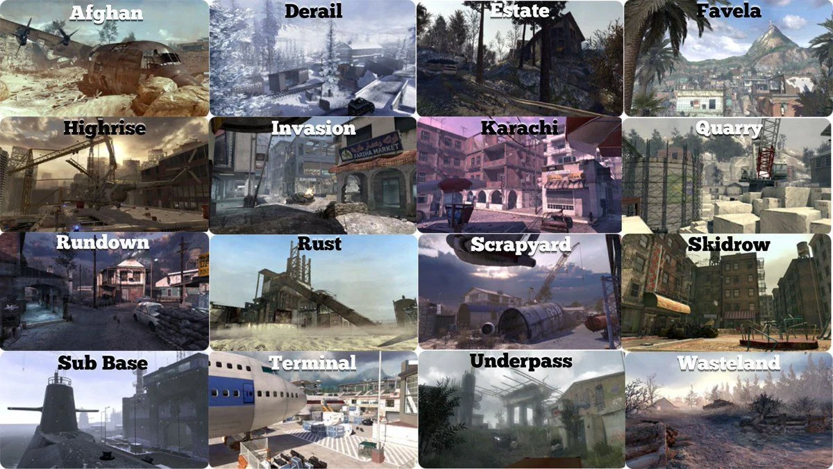 beta mapas MW3
