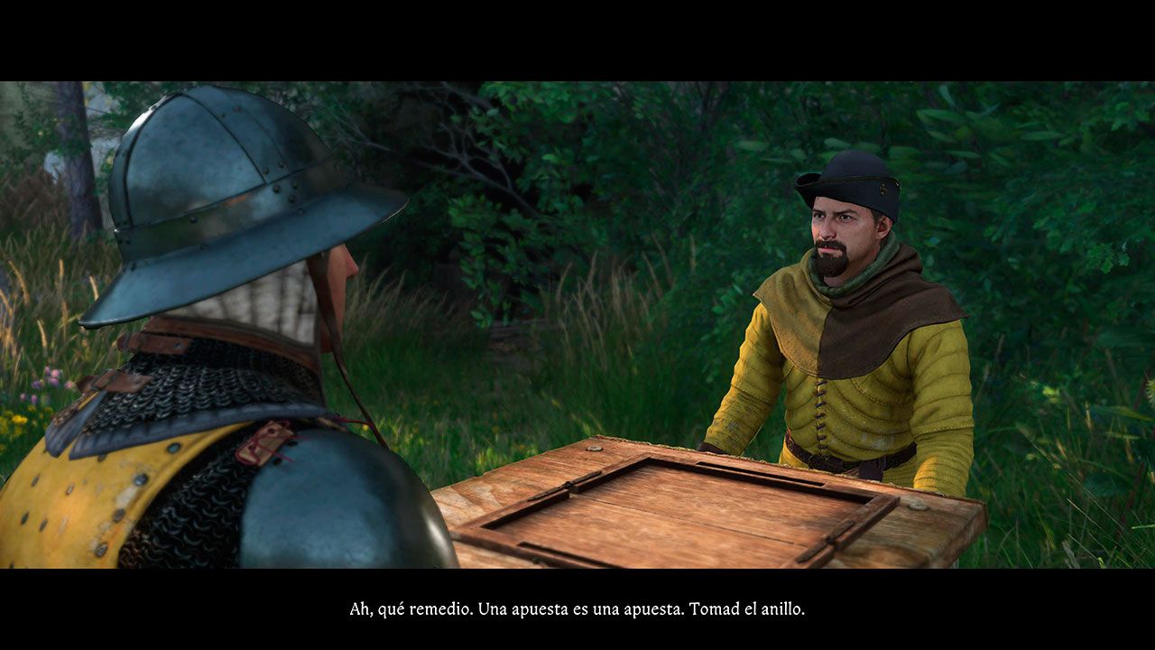 ganar el anillo dados kingdom come deliverance II