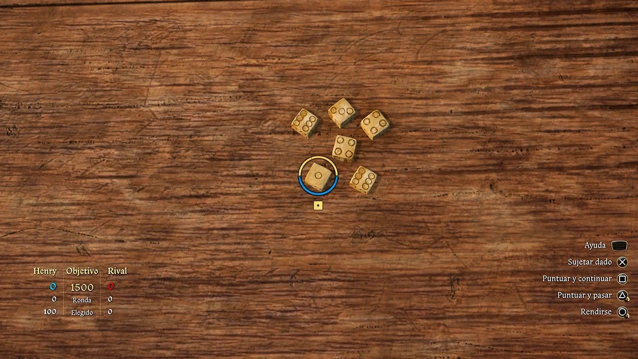 cómo se juega a los dados kingdom come deliverance II