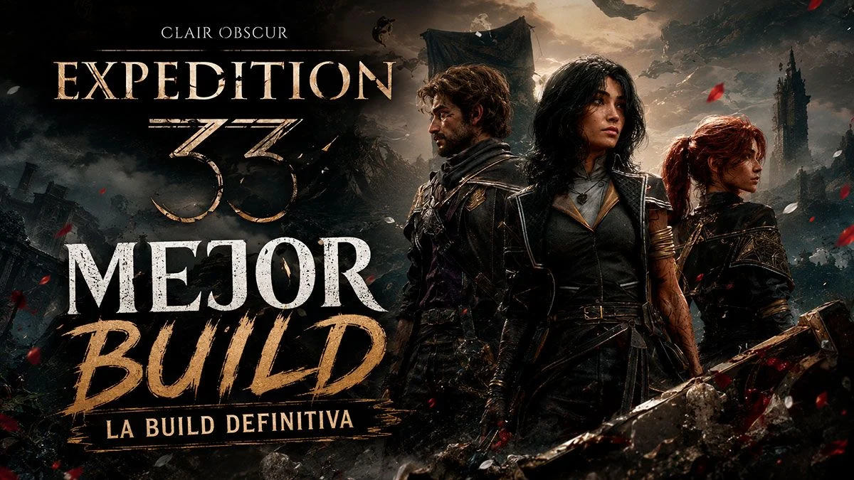 gustave lune y maelle con la mejor build expedition 33