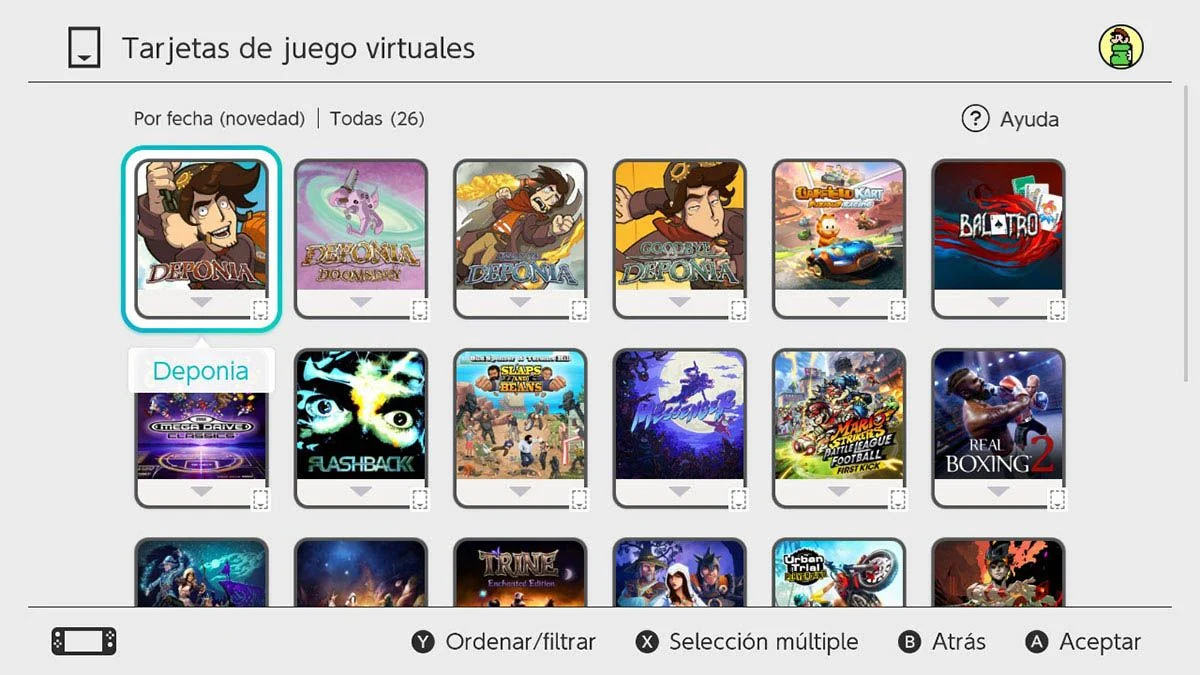 tarjetas virtuales