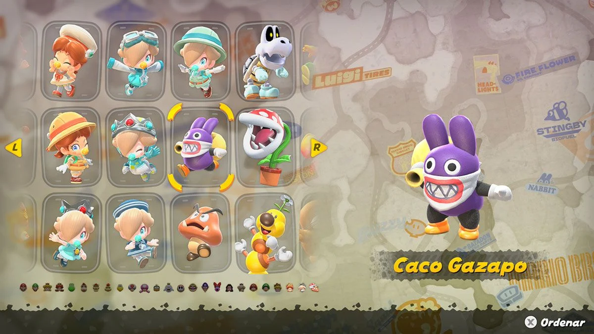 Outfits Mario Kart World