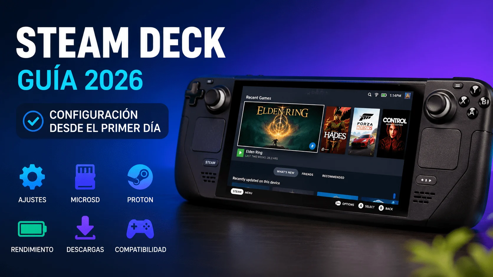 steam deck guia completa 2026