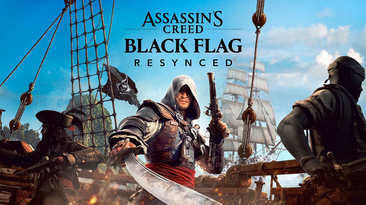 Edward Kenway frente al Jackdaw en el análisis de Assassin’s Creed Black Flag Resynced.