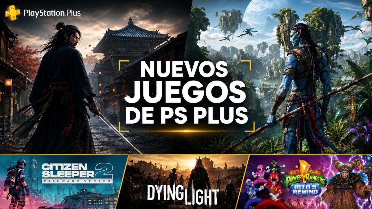 Rise of the Ronin y Avatar: Frontiers of Pandora encabezan los nuevos juegos del catálogo de PlayStation Plus de julio.