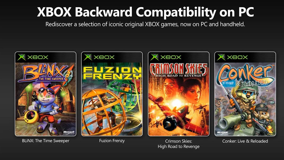 retrocompatibilidad xbox pc