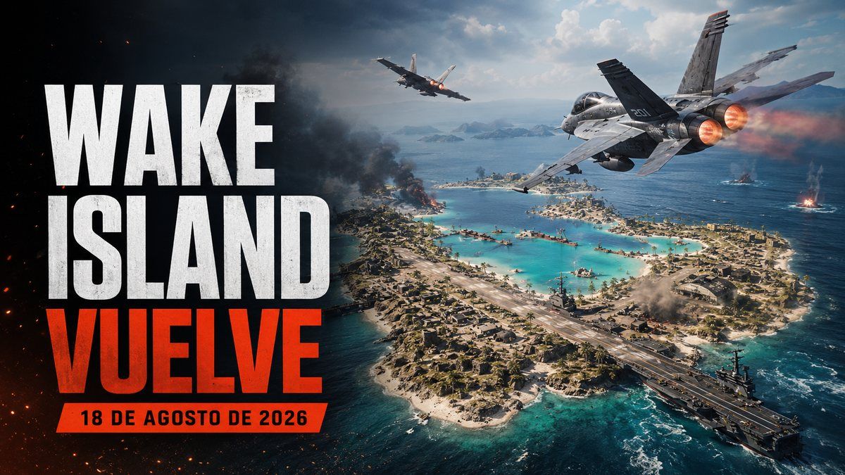 Wake Island y cazas de la actualización Top Gun de Battlefield 6