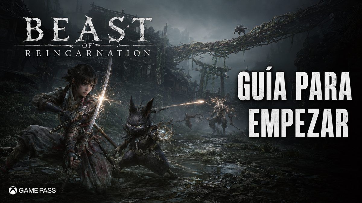 Emma y Koo preparados para combatir en un escenario posapocalíptico de Beast of Reincarnation
