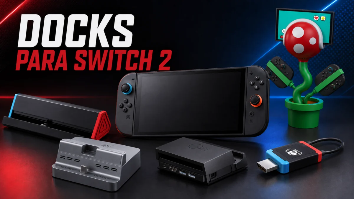 docks compatibles de terceros para nintendo switch 2