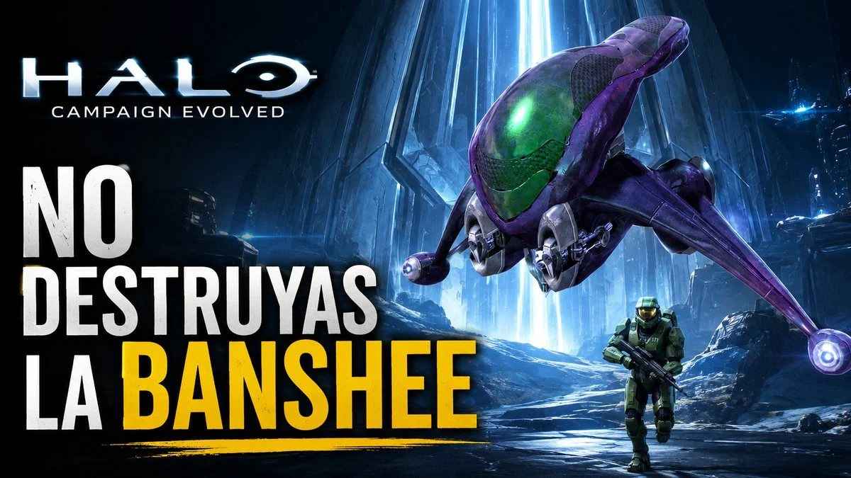 Banshee de Halo Campaign Evolved en Two Betrayals para una guía sobre el bloqueo de la misión.