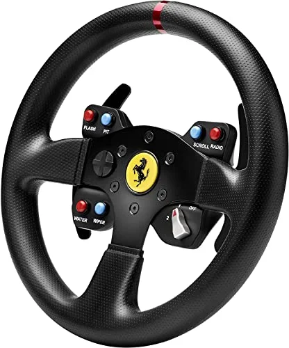 Thrustmaster - Volante Ferrari GTE Wheel Add-On (PS3, PC)