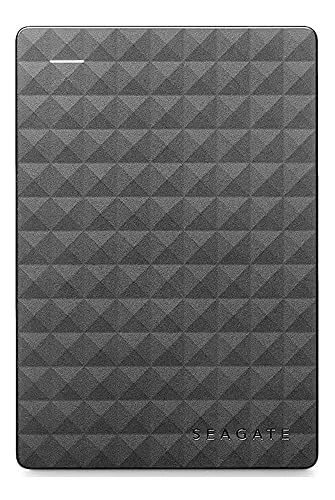 Seagate Expansion Portable, 2 TB, Disco duro externo, HDD, USB 3.0 para PC, ordenador portátil y Mac, 2 años de servicios Rescue (STEA2000400)