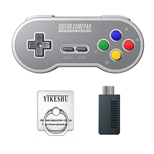 8Bitdo SF30 2.4G Wireless Controller for SFC Classic Edition (Electronic Games) [Importación inglesa]