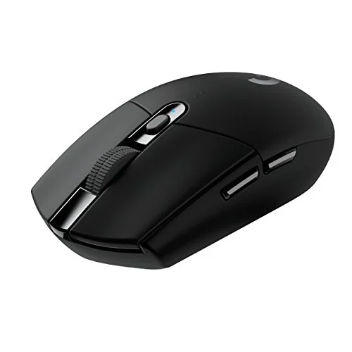 Logitech G305 LIGHTSPEED Ratón Gaming Inalámbrico, Captor HERO 12K, 12,000 DPI, Ultra-ligero, Batería de 250h, 6 Botones Programables, Memoría Integrada, PC/Mac - Negro