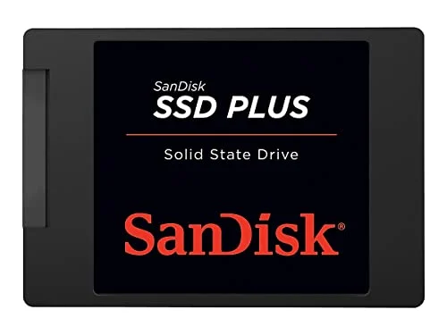 SanDisk SSD Plus 1 TB Sata III 2.5 Inch Internal SSD, Up to 535 MB/s, Black