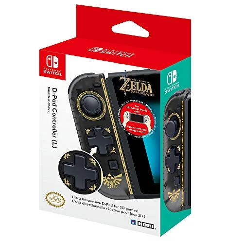 HORI - Controlador D-Pad (izquierdo) Zelda (Nintendo Switch) Solo para "modo portatil".