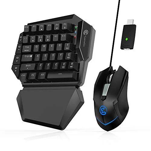 GameSir VX AimSwitch E-Sports Combo, Pack de Teclado y Ratón para Xbox Series X, Xbox One, PS4, PS3
