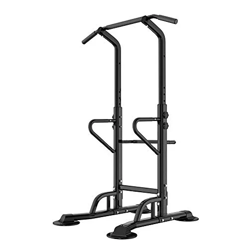 soges Power Tower Altura Ajustable Estación de Levantamiento y Inmersión Estación de Entrenamiento de Entrenamiento de Fuerza Multifunción