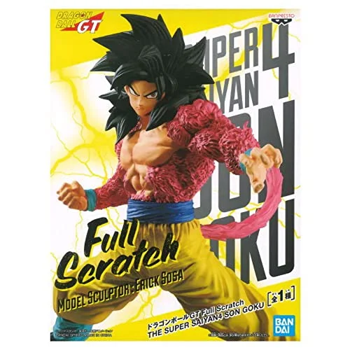 Ban presto Dragon Ball Z - Figurine Super Saiyan 4 Full Scratch Son Goku, 19cm