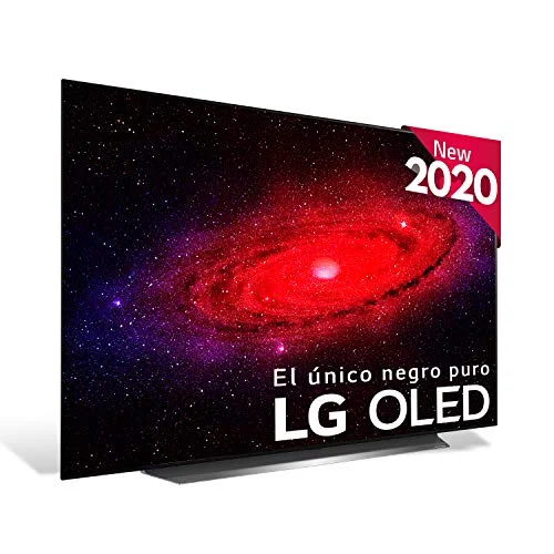 LG OLED55CX6LA - Smart TV 4K UHD OLED 139 cm (55") con Inteligencia Artificial, Procesador Inteligente α9 Gen3, Deep Learning, 100% HDR, Dolby Vision/ATMOS, 4xHDMI 2.1, 3xUSB 2.0, Bluetooth 5.0, WiFi