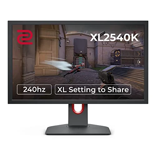 BenQ ZOWIE XL2540K Monitor Gaming (24,5 pulgadas, FHD 1080p, 240 Hz, 1ms, XL Setting to Share)