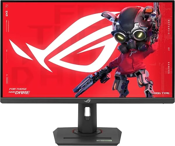 ASUS ROG Strix XG27UCG - Monitor Gaming de 27 Pulgadas 3840x2160, 4K 160Hz o FHD 320Hz, 1ms (GTG), Fast IPS, ELMB Sync, G-Sync, DisplayWidget Center, Aura Sync