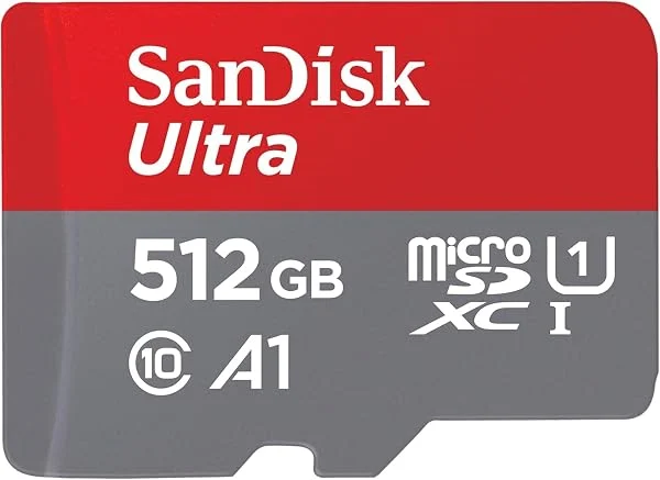 SanDisk Ultra Tarjeta Micro SDXC 512 GB + adaptador SD para Retro