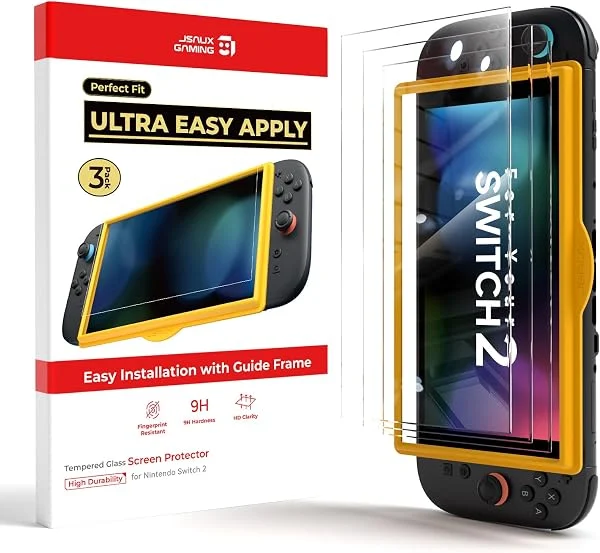 Cristal Templado Protector Pantalla para Nintendo Switch 2