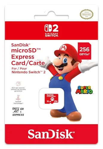 Samdisk Micro SD Express Card for Nintendo Switch 2